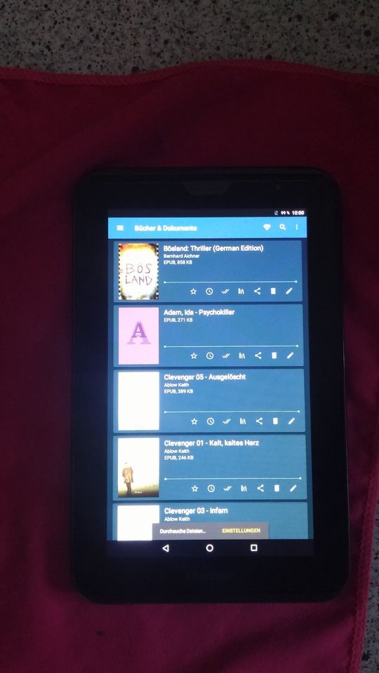 Galaxy Tab 2 7.0 GT-P3110mit LTE + reichlich Lesestoff in Witten
