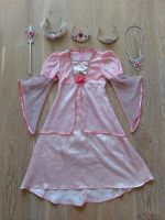 Kleid  Set Prinzessin 116 rosa mit Kronen Zauberstab etc Bayern - Weilheim i.OB Vorschau