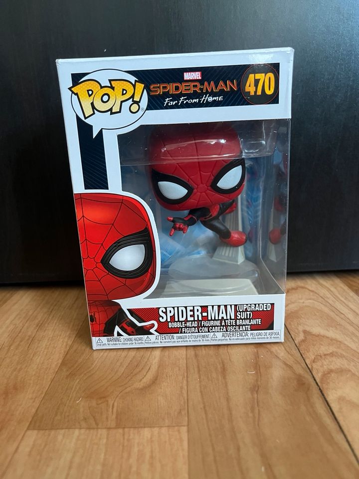 Funko Pop Marvel (Iron Man, Venom, Spider-Man, Captain Marvel) in Ringgau