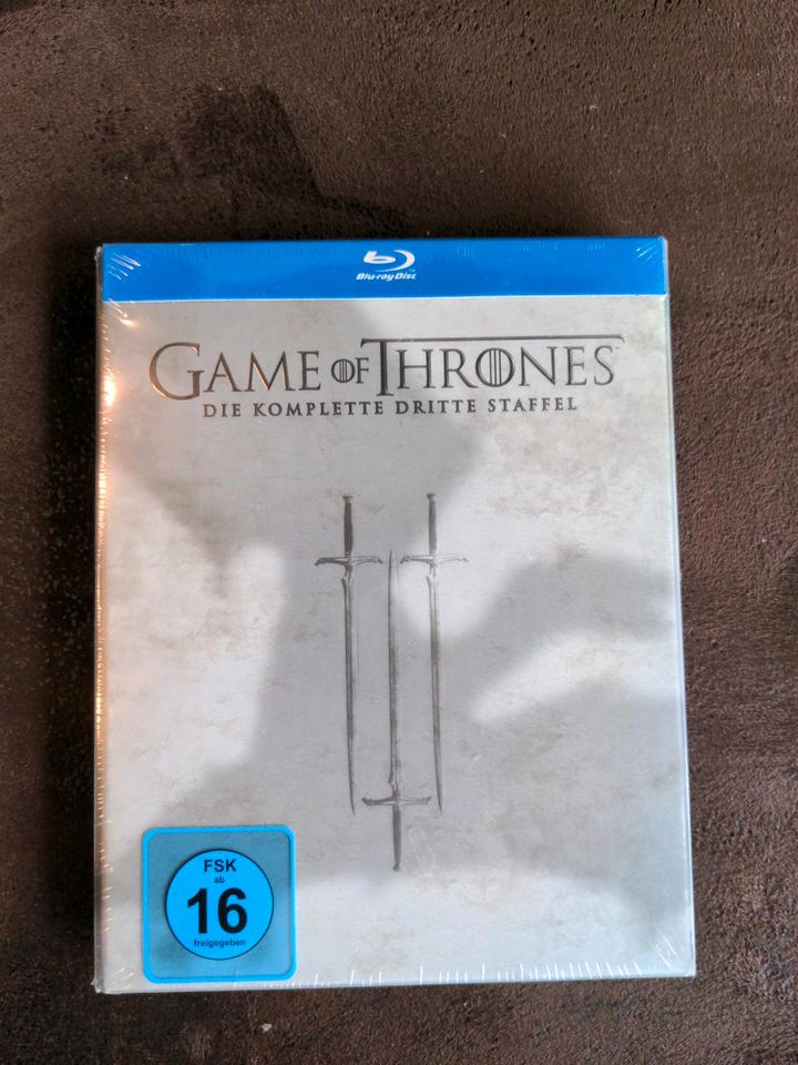 Games of Thrones, blue Ray DVD, 3. Staffel, neu in Dresden