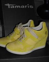 Sneaker Keilabsatz Wedges Leder TAMARIS 38 Plateau Schuhe Brandenburg - Jüterbog Vorschau