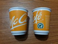 2x Orange Kaffeebecher McDonald's Motiv Sammel-Becher Selten Deko Niedersachsen - Wolfsburg Vorschau