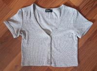 Top Crop Top Shirt - grau - Tally Weijl – XS Hessen - Riedstadt Vorschau