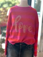 Pink oranger Pullover LOVE von Key Largo Gr. M Thüringen - Bad Berka Vorschau