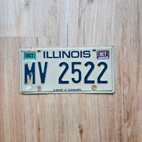 Illinois 1984 USA US Kennzeichen Nummernschild license plate Bayern - Großmehring Vorschau