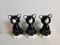 GESAMTPREIS! 3 süße ca. 19cm hohe Vintage *Porzellan* Katzen Flensburg - Mürwik Vorschau