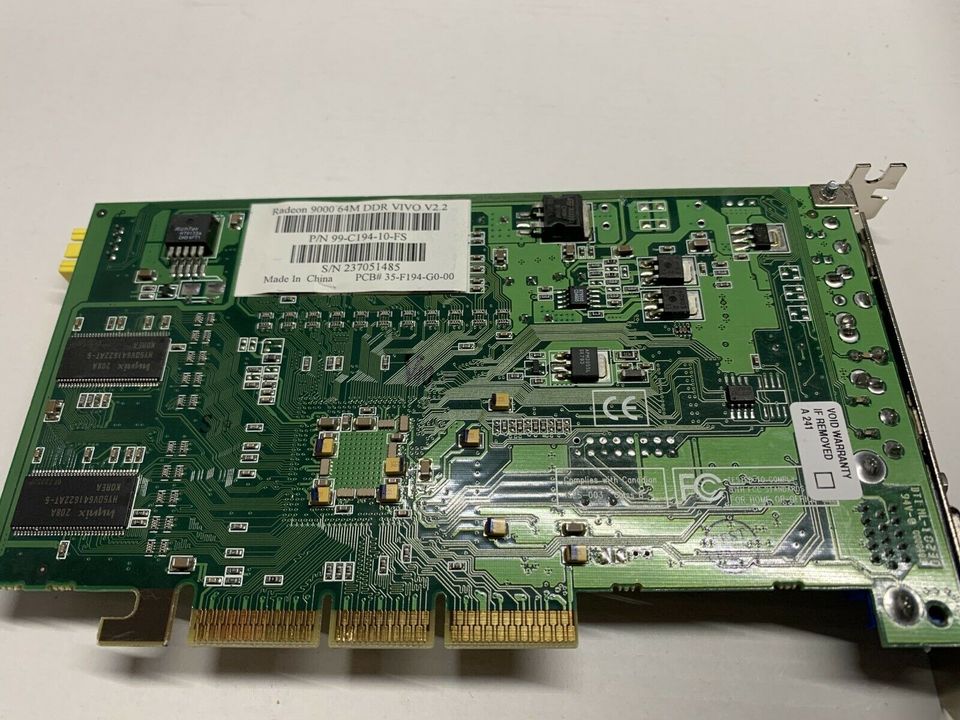 ATI Rage Theater Radeon 9000 64MB DDR VIVO retro Grafikkarte in Berlin