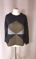 Olsen Strick Pullover GR. 48 Dunkelgrau/Grau mit Bronze Langarm Bayern - Zirndorf Vorschau