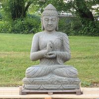 Buddha Stein Figur Statue aus Greenstone Chakra 102 cm Bochum - Bochum-Wattenscheid Vorschau