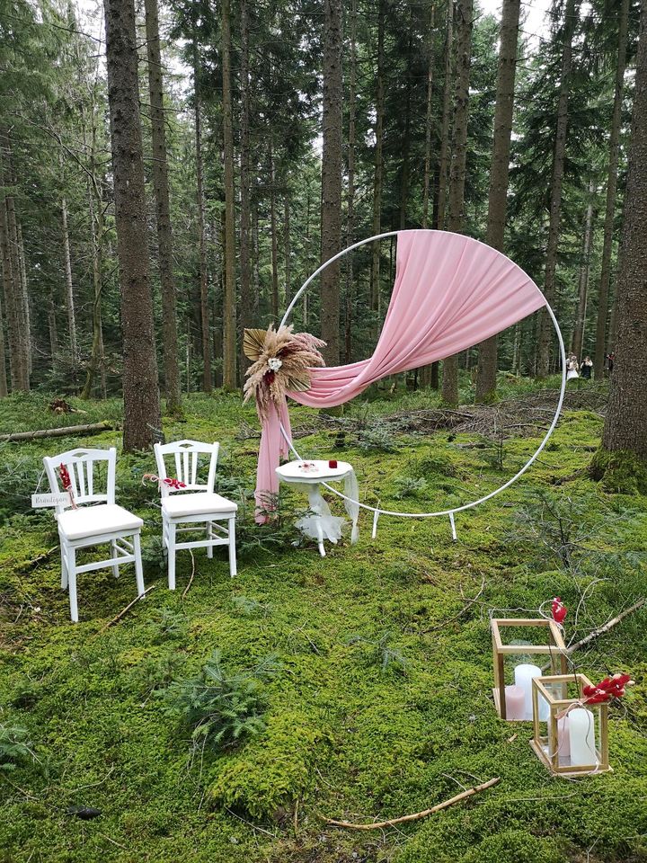 Verleih ❤ Ballonbogen Traubogen Fotohintergrund Hochzeit Geburtst in Keltern