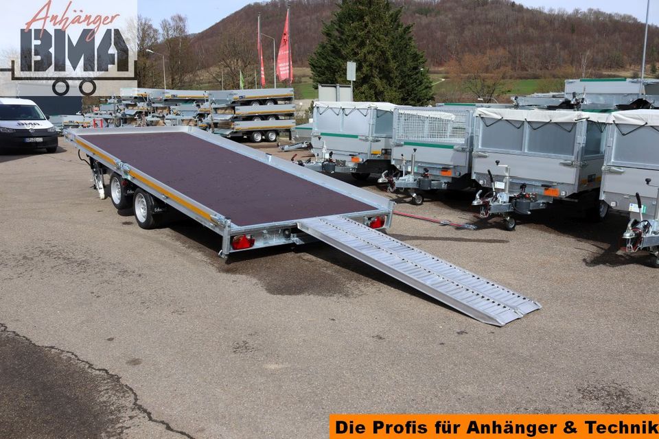 EDUARD Multitransporter Anhänger kippbar 506x220x10 3500kg Lfh63 in Tannheim