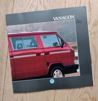 VW Bus T3 Vanagon Prospekt (1988/USA) inkl. Versand Bayern - Windach Vorschau