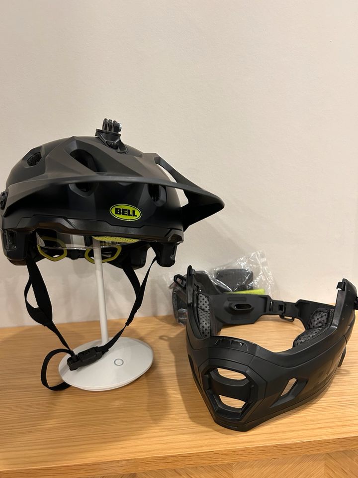 Bell Super DH Spherical - Fullface Helm L in Wallmenroth