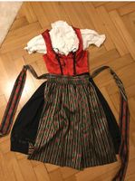 Dirndl Wiesn Oktoberfest S 36 mit Schürze Bluse München - Pasing-Obermenzing Vorschau