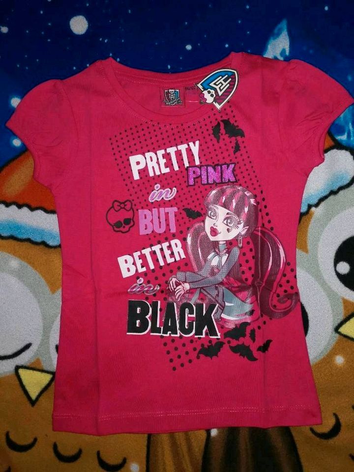 neu * T-Shirts in Gr. 116/122 mit Monster High in Heidelberg