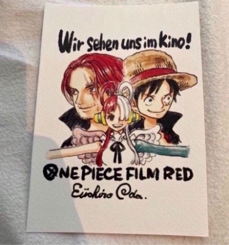Piece Kino Karte Oda Ruffy Shanks Manga Anime Uta Mangas in Berlin