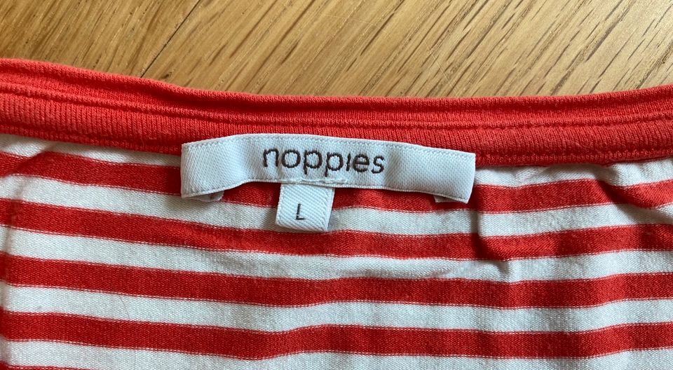 *Noppies*Umstandskleidung/T-Shirt/rot weiß gestreift/M 38 L 4O* in Köln