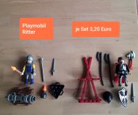 Playmobil Ritter Set, Axtritter oder Ritter mit Kanone, je 3,20 € Baden-Württemberg - Tettnang Vorschau