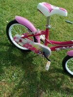 Kinderfahrrad pink mit Schmetterling Bayern - Unterthingau Vorschau