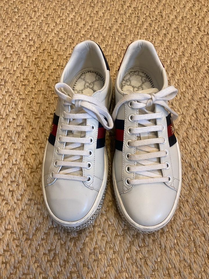 Gucci Sneaker *Diamonds Ace Plateau* Gr. 38 in Dummerstorf