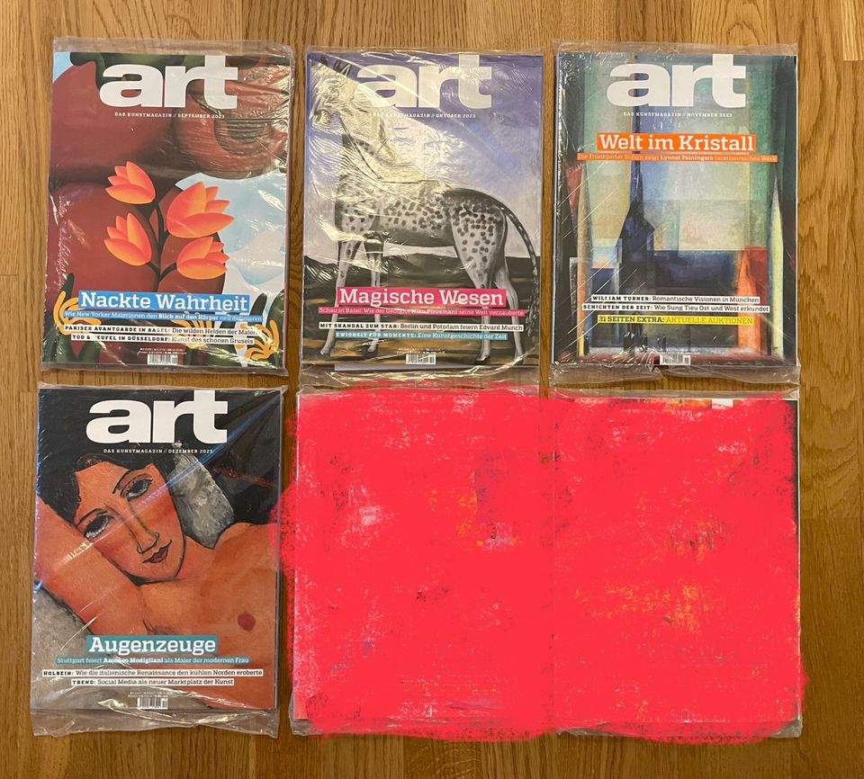 4x ART-Magazin - Das Kunstmagazin 2023 NEU&OVP in Adendorf