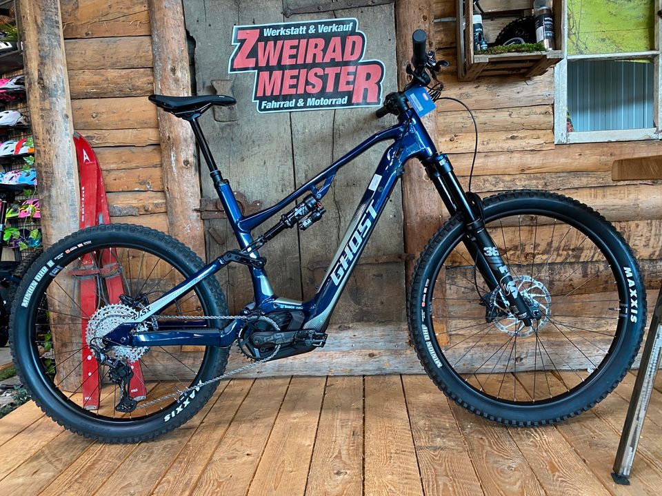 -15% Ghost E-ASX 160 Advanced Bosch Performance CX Smart System eMTB E-Bike Fully in Waldbröl