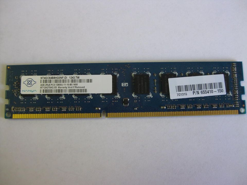 NANYA 4GB DDR3 1600MHz Arbeitsspeicher RAM in Bamberg