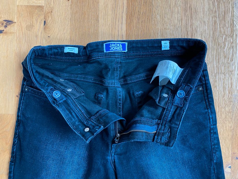 2x Jack & Jones junior Jeans skinny liam Größe 170 WIE NEU!!! in Hille