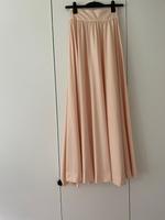 Langer Rock apricot Gr. 36 - 38 schmalle Taille 110 cm lang creme Altona - Hamburg Rissen Vorschau