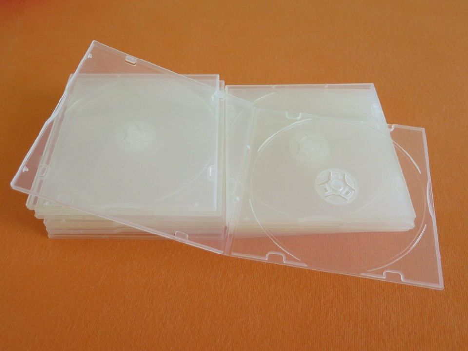 Hüllen Aufbewahrungshüllen CD und DVD Plastik transparent 15 St in Dresden