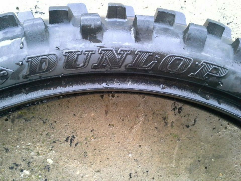 Verkaufe 1-DUNLOP-GEOMAX-mx 3 SF-Motorradreifen-80 / 100-21-51M in Nördlingen