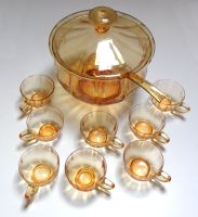 Bowle Set aus Glas mit Deckel und mit 8 Gläsern Kiel - Hasseldieksdamm Vorschau