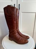 Gabor Stiefel Gr. 43 UK 9 Cognac Leder Stiefeletten Münster (Westfalen) - Centrum Vorschau