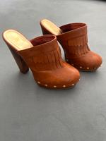 Clogs Sandale Sommerschuh Gr. 39 camel Baden-Württemberg - Schwäbisch Hall Vorschau