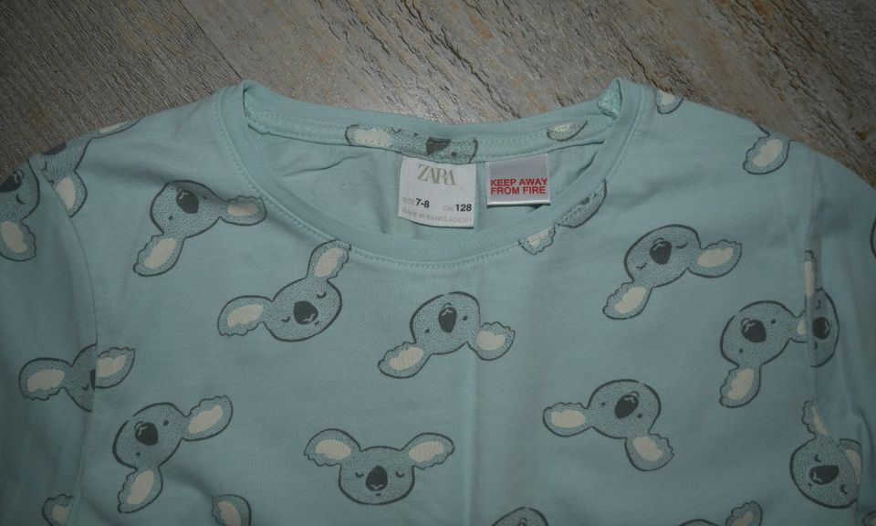 ZARA **schöner Mädchen 2er Set Pyjama / Schlafanzug** 122/128 in Riedlingen