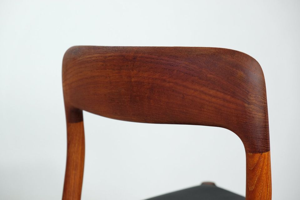 4x Niels Møller #75 Teak Stuhl Dining Chair MidCentury 60s Möller in Berlin