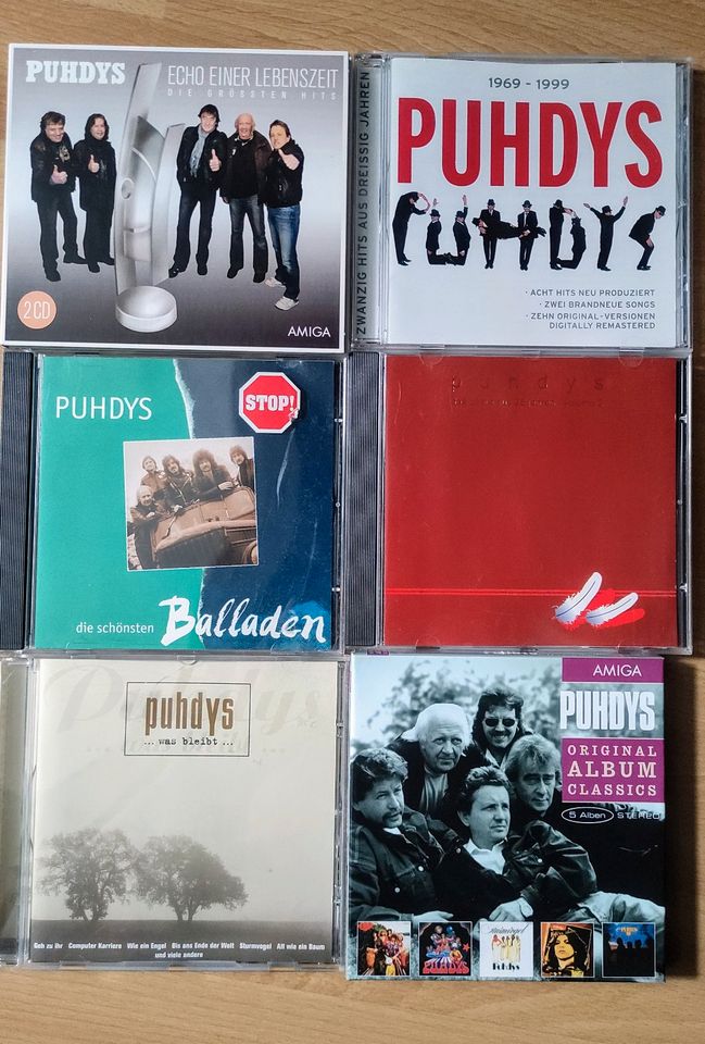 Puhdys CD Sammlung (6 CDs inkl. Boxset mit 5 CDs) in Frankfurt am Main