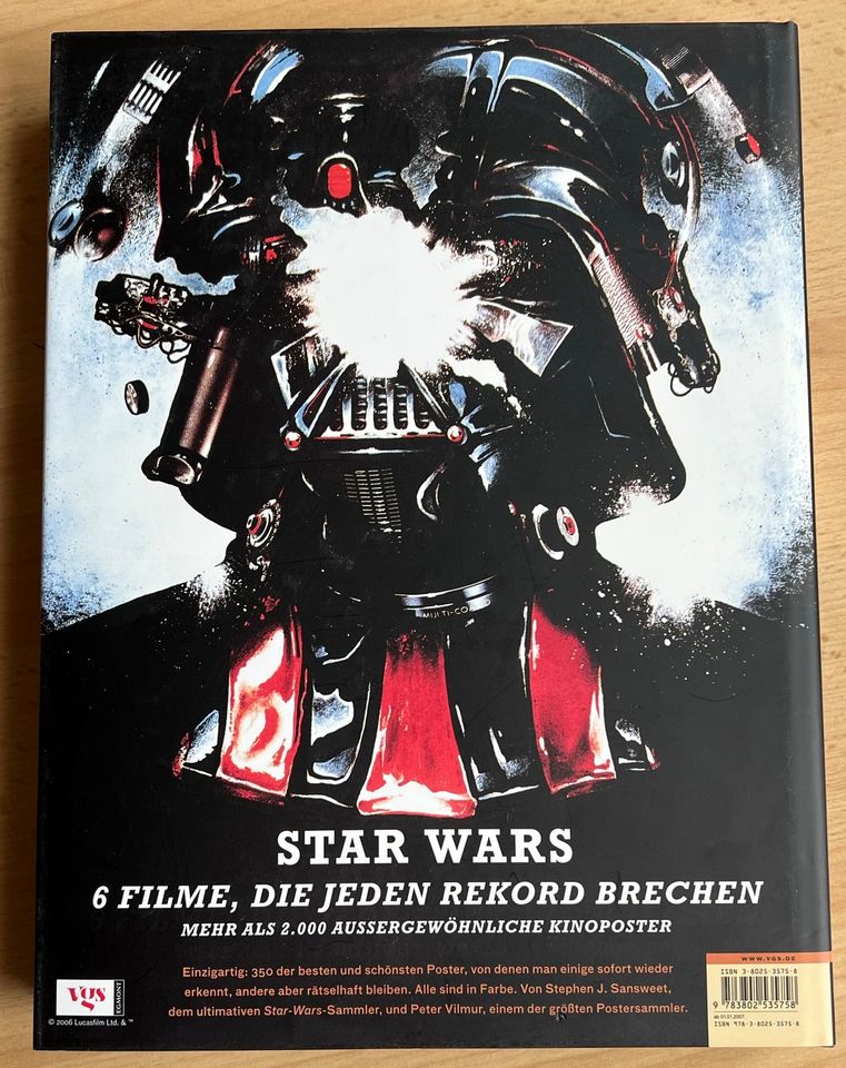 Star Wars Poster Book, Stephen J. Sansweet, Peter Vilmur in Handorf