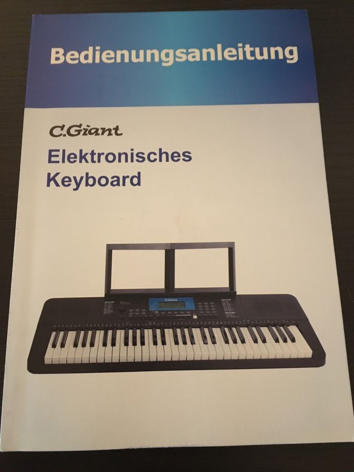 Keyboard zu verkaufen mit Anleitung in Dorsten