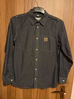 Carhartt WIP L/S State Shirt - Black Rinsed Gr. M Saarland - Merzig Vorschau