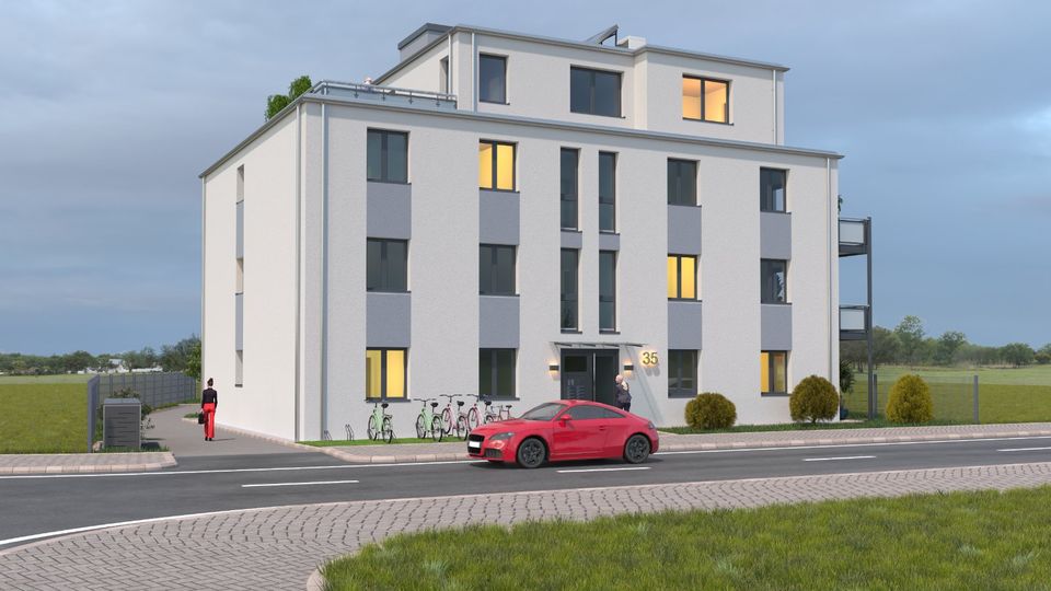 WE 05, Projekt Wohnglück mit 10 Wohneinheiten: 3-Zimmer-Wohnung mit offenem Grundriss und Balkon in Castrop-Rauxel