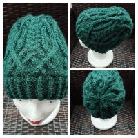 neu selbstgestrickte  d.grüne Mütze. Gr.56/58 für  15 € Bayern - Regensburg Vorschau