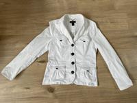 Mango MNG Suit Blazer Jeansjacke Jacke weiß Größe 42 Nordrhein-Westfalen - Herdecke Vorschau