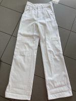 H&M Cargo-Hose Jeans 34 XS Creme neuwertig Sachsen-Anhalt - Biederitz Vorschau