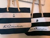 Strandtasche / Einkaufstasche / Shopper // Shabby Maritim Tasche Niedersachsen - Bad Zwischenahn Vorschau