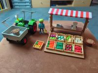 Playmobil Marktstand 6121 + Traktor 4497 Nordrhein-Westfalen - Herten Vorschau