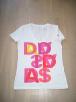 *wNeu* ADIDAS T-Shirt Gr. XS 32 34 weiß pink Saarland - Wadern Vorschau