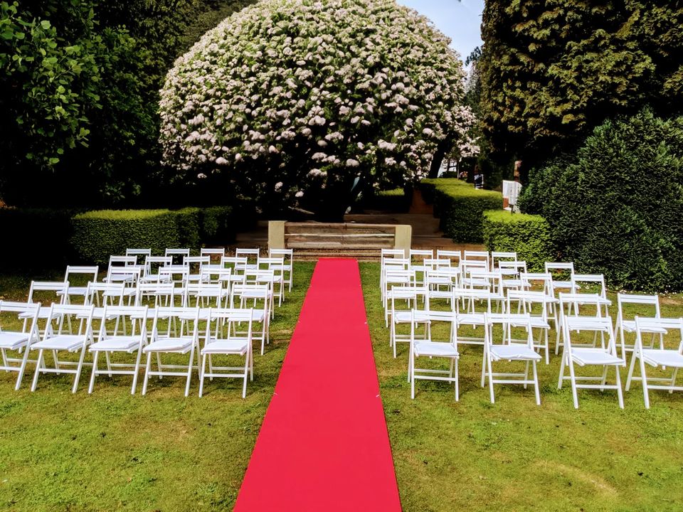 Roter Teppich Absperrpfosten möglich Hochzeit Feier Event mieten in Hamburg