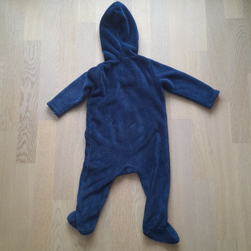 ❤️ Overall/ Einteiler/ Onesie, kuschelig, Kapuze, Gr. 80 ❤️ in Erfurt