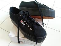Neue Superga 2790 Full Black Platform / Plateau Sneaker, Größe 38 Eimsbüttel - Hamburg Eimsbüttel (Stadtteil) Vorschau